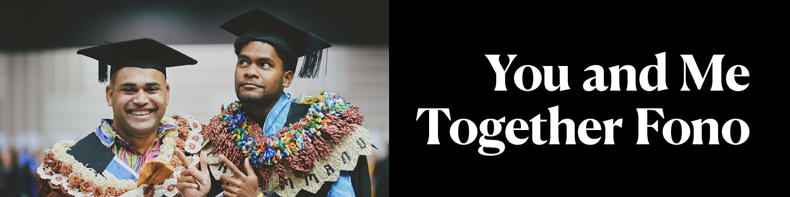 Graduating Pacific students, You and Me Together Fono event