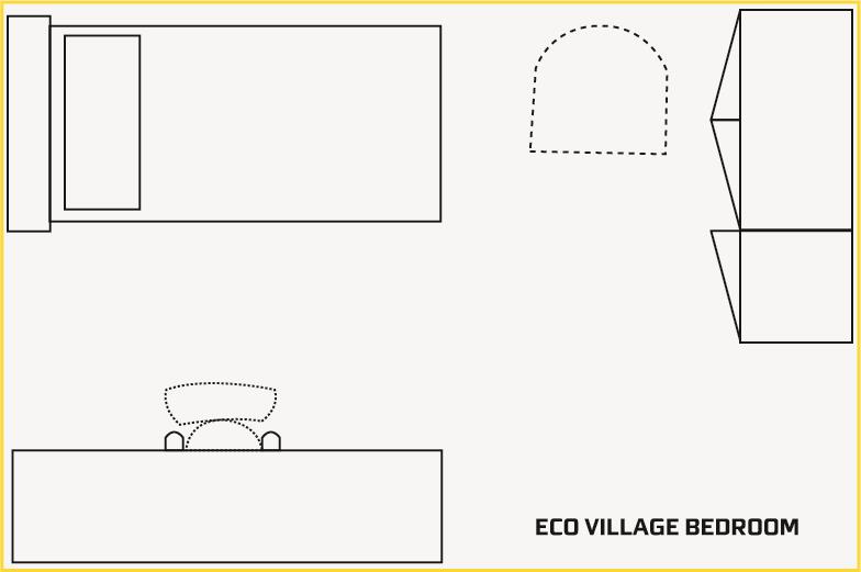 Eco House Bedroom Plan