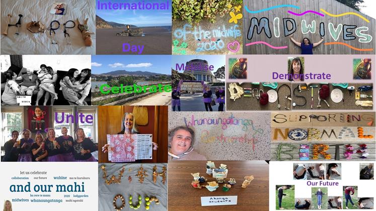 A message of support to Wintec midwifery students from their tutors on the International Day of the Midwife