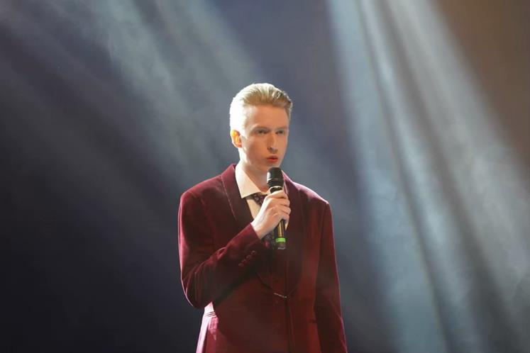 Cody hosting the opening ceremony in China