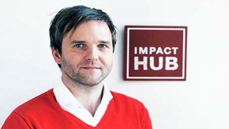 Jesper Kjellerås, founder and director of the Stockholm Impact Hub
