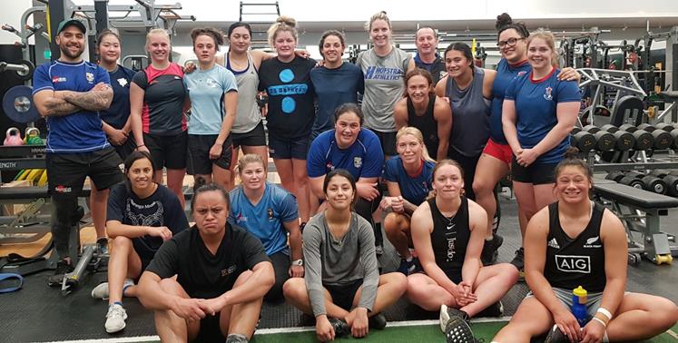 Slade King balances study, a family and coaches the BOP Volcanix women's rugby team