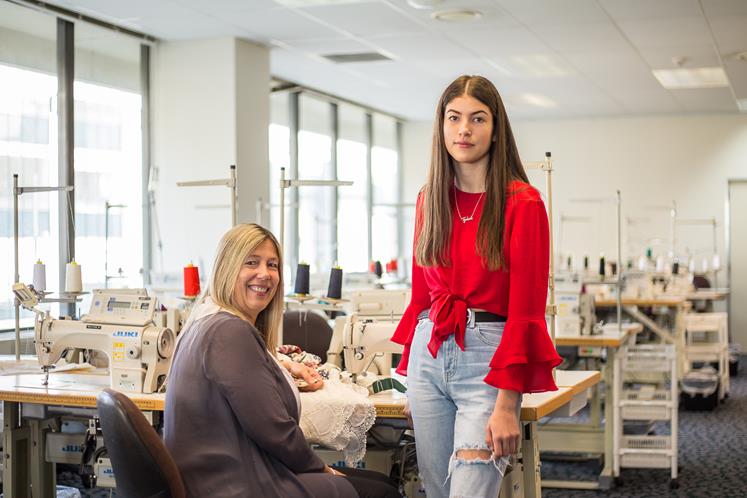 Wintec fashion student Angela Tremayne is taking her career to the next level through study.