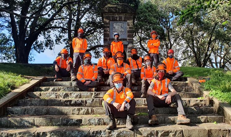 Wintec is delivering  training to upskill arborists at Treescape in Auckland.