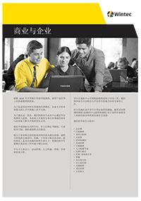 商业与企业 Business and Enterprise profile Chinese version