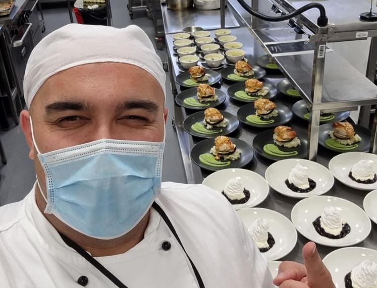Wintec chef Joshua Kanara-Bailey is bringing whānau together with his innovative teaching during lockdown