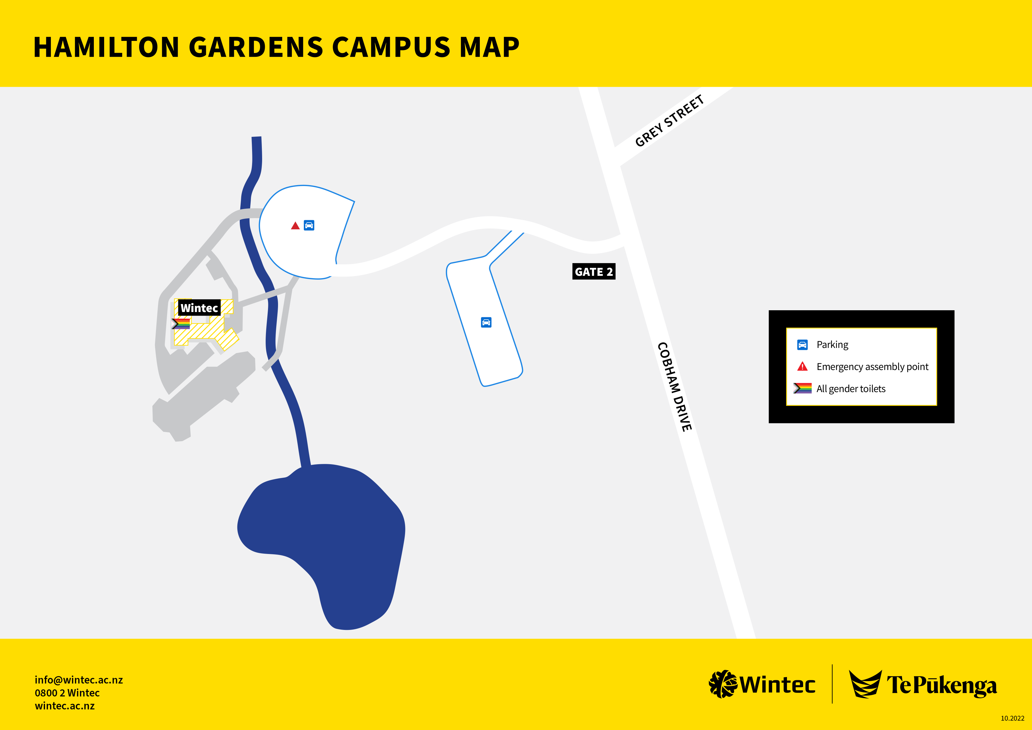 Hamilton gardens campus map
