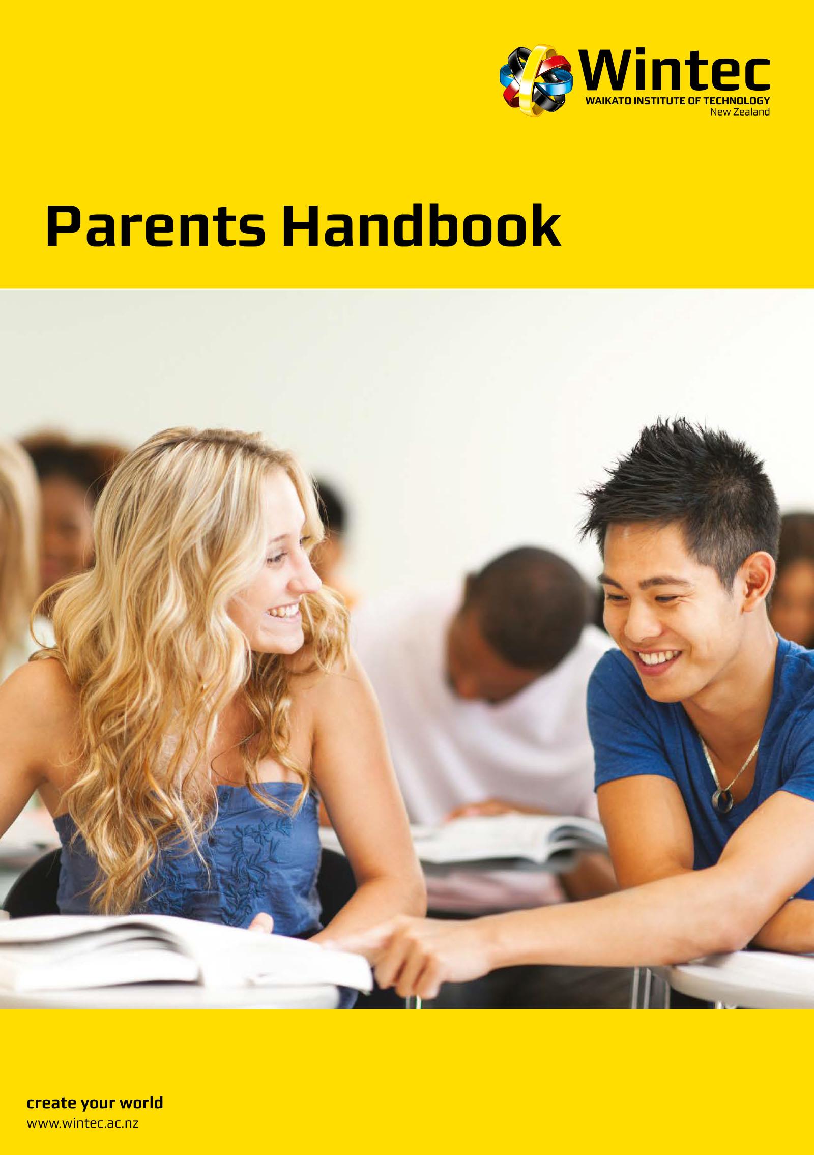 Parents handbook cover