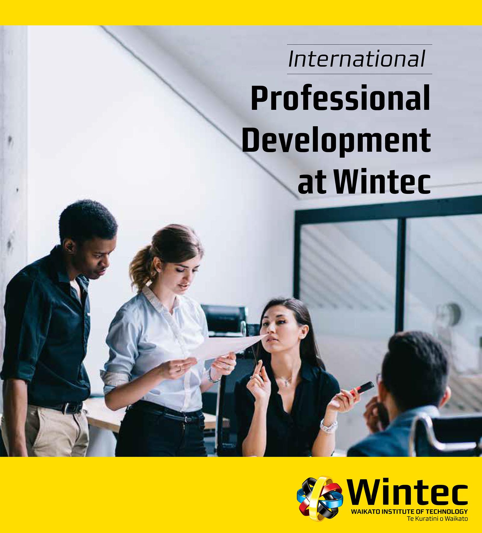 International professional development at Wintec handbook cover