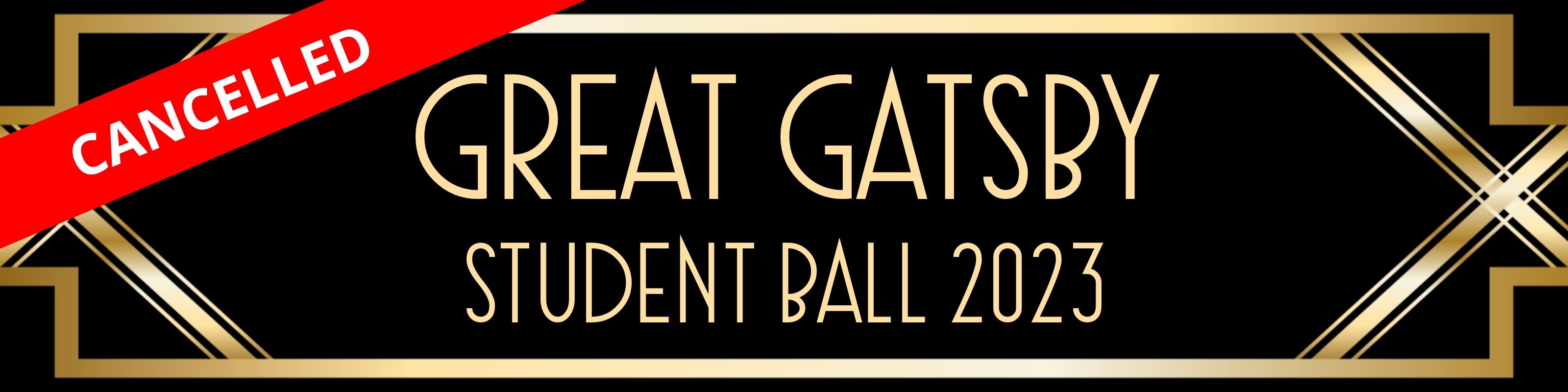Student Ball Cancelled