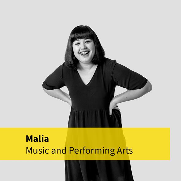 Malia, Wintec music and performing arts student